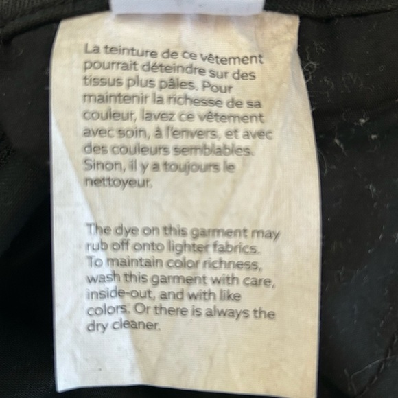 Size 28 black Dynamite Kate faux pants - Picture 7 of 9